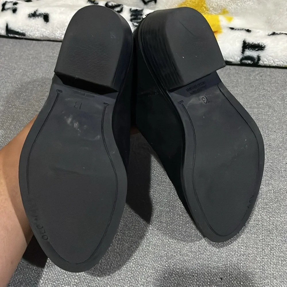 Old Navy Pointy Black Ankle Boots